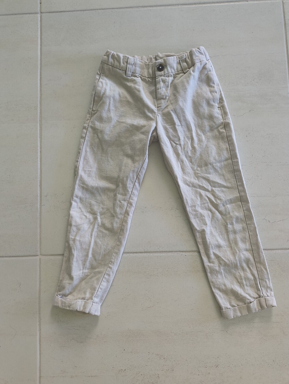 Boy's Linen Pants